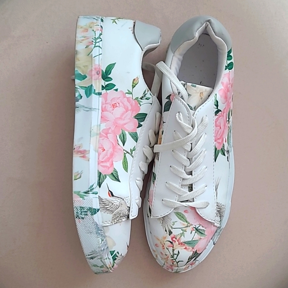 New Look women's leather sneakers - Picture 2 of 9